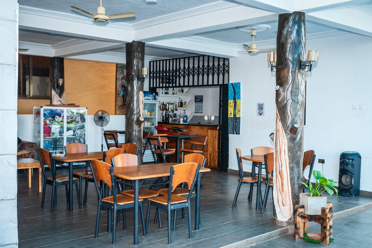 Restaurant and bar interior