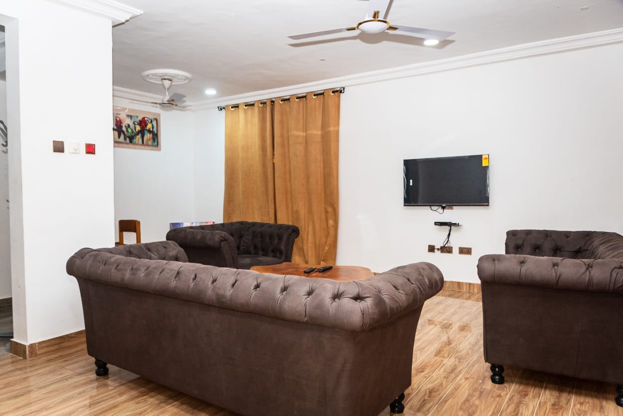 Relaxed sitting area