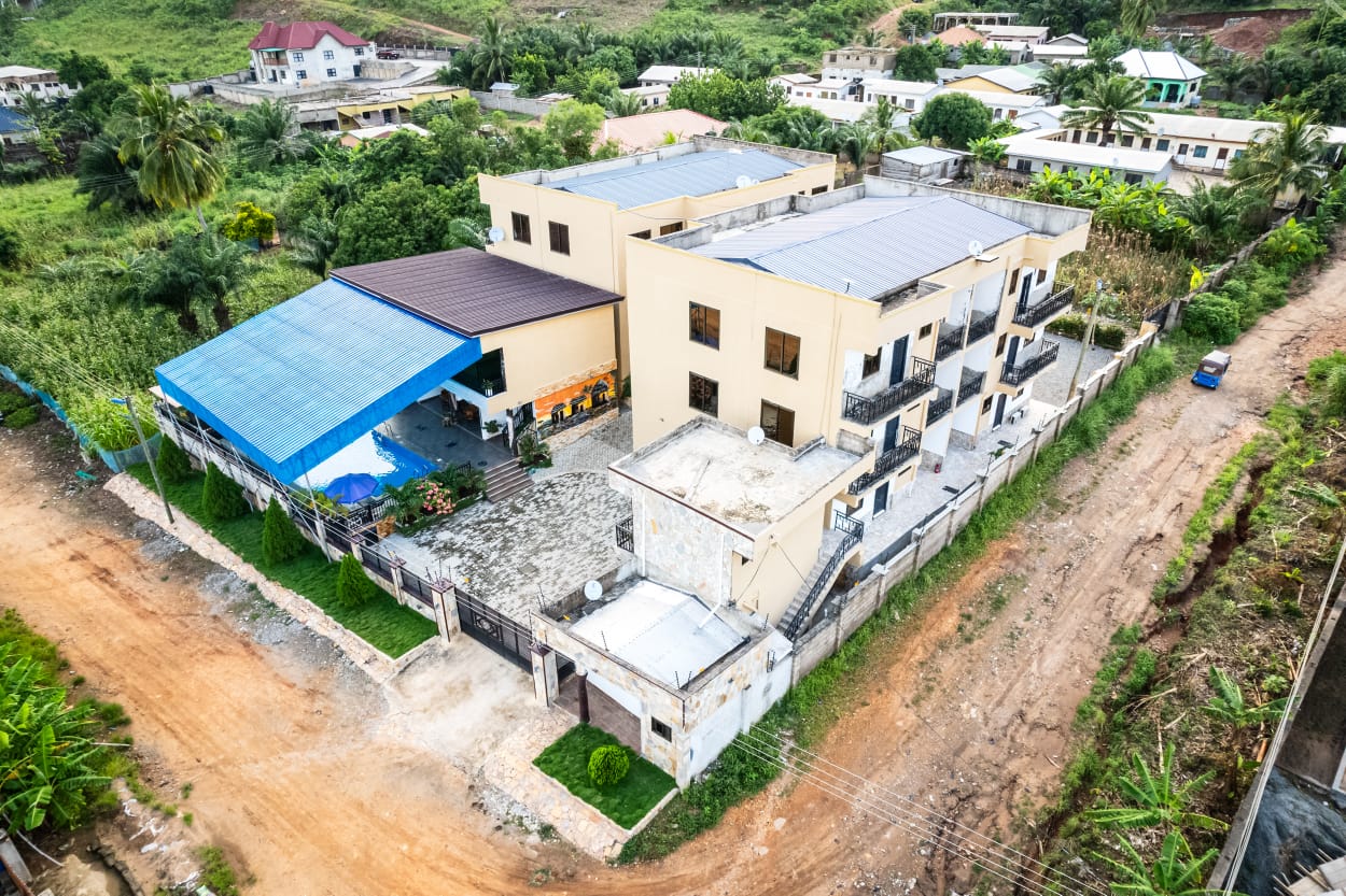 Aerial view of NS LUXURY VILLA